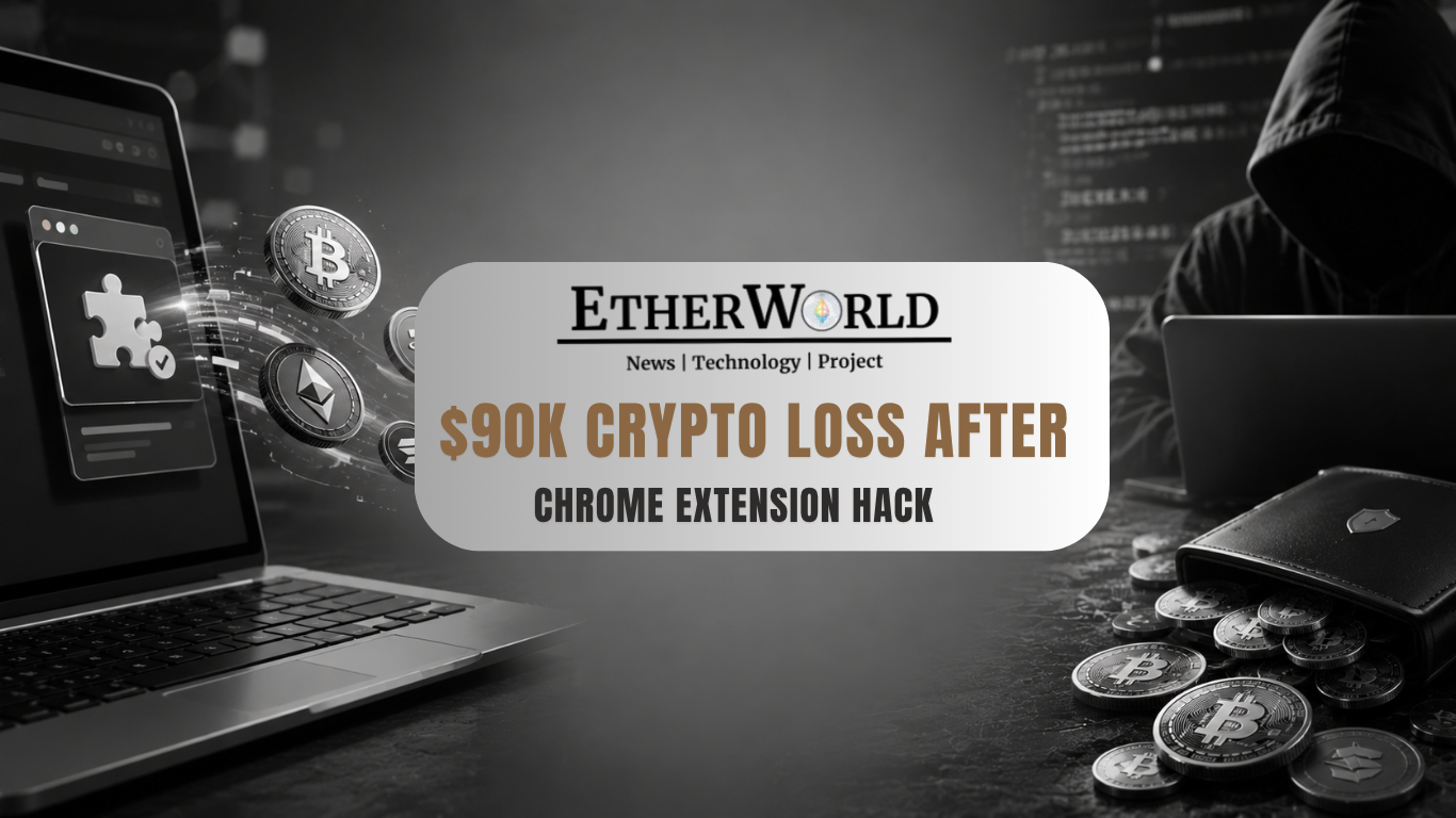$90K Crypto Loss After Chrome Extension Hack
