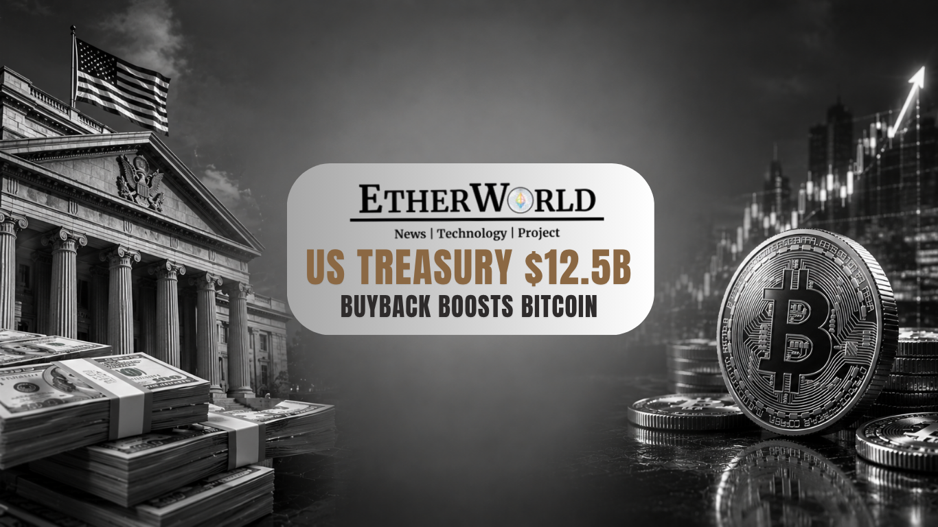 US Treasury $12.5B Buyback Boosts Bitcoin