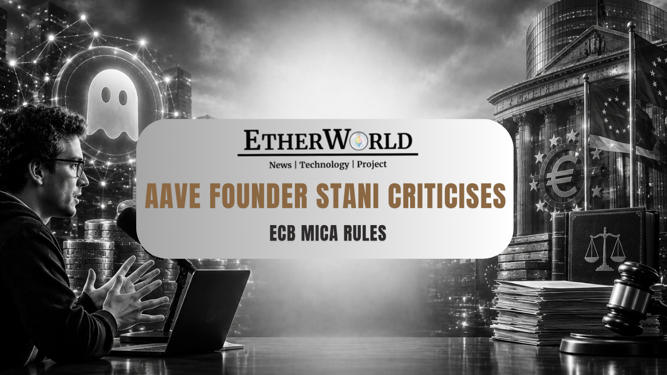 Aave Founder Stani Criticises ECB MiCA Rules