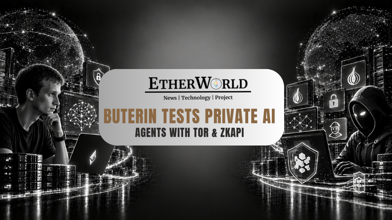 Vitalik Buterin Tests Private AI Agents With Tor & zkAPI