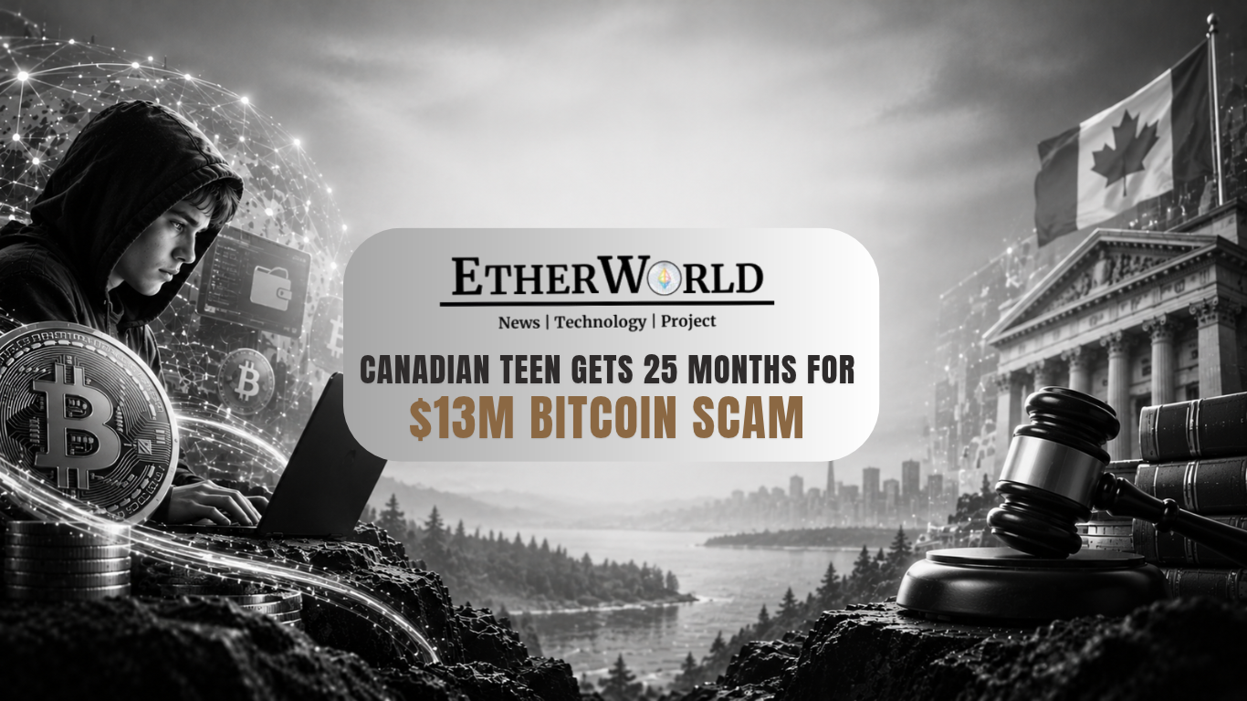Canadian Teen Gets 25 Months for $13M Bitcoin Scam