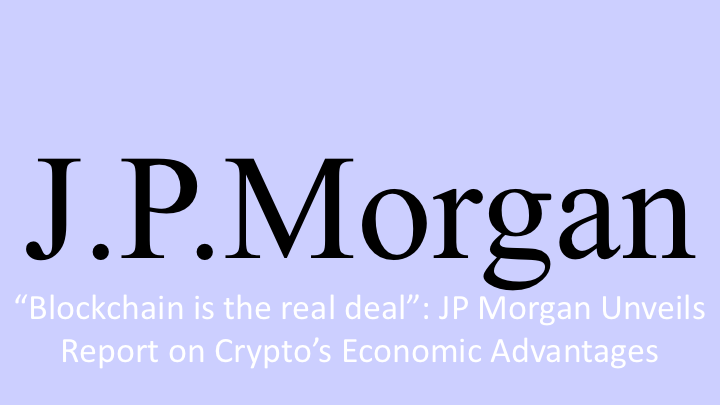 JP Morgan Looks to Crypto’s Future with Optimism