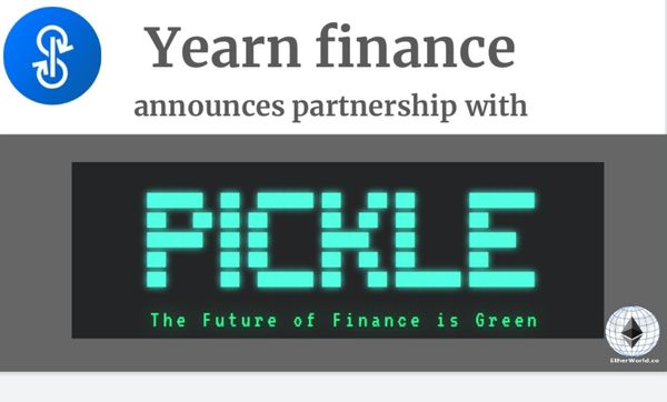 Yearn.finance announces partnership with Pickle