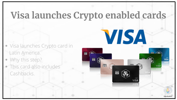 Visa launches Crypto enabled cards
