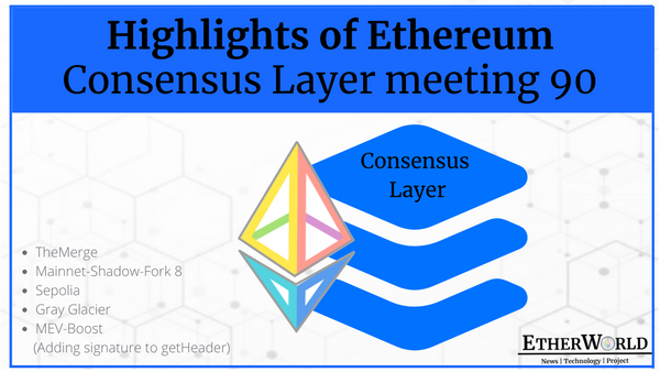 Highlights of Ethereum Consensus Layer meeting 90