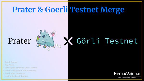 Goerli and Prater Testnet Merge