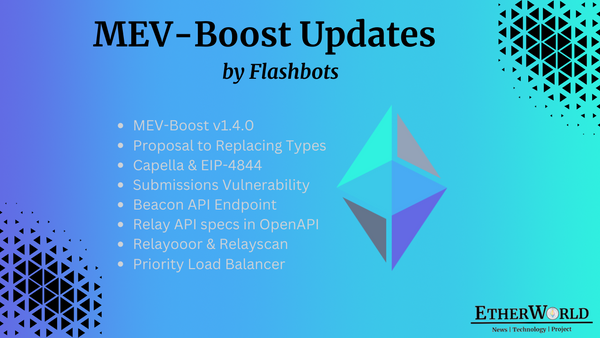 MEV-Boost Updates by Flashbots