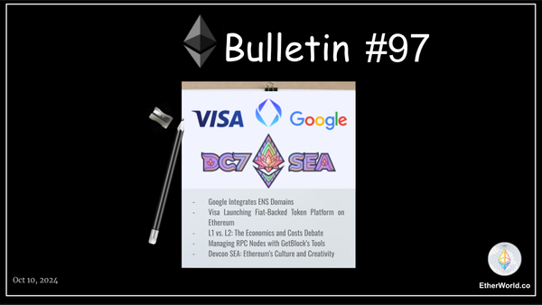 Ethereum Bulletin #97: Ethereum’s Global Impact Unfolding