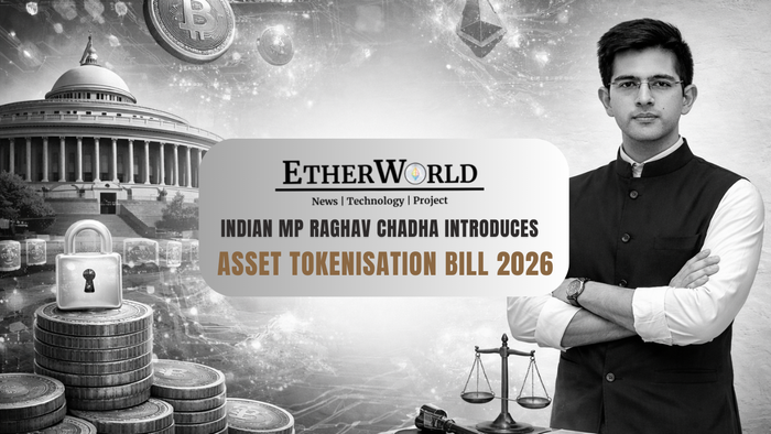 Indian MP Raghav Chadha Introduces Asset Tokenisation Bill 2026
