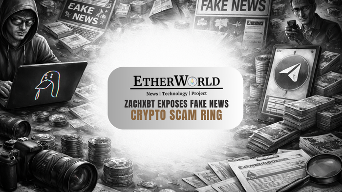 ZachXBT Exposes Fake News Crypto Scam Ring