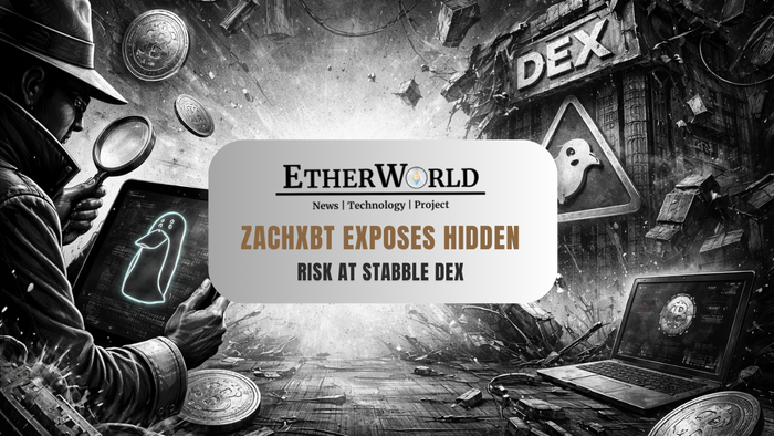 ZachXBT Exposes Hidden Risk at Stabble DEX