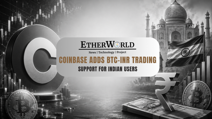 Coinbase Adds BTC-INR Trading Support for Indian Users