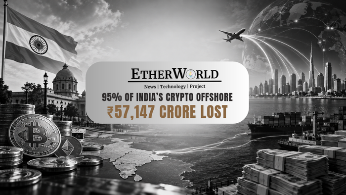 95% of India’s Crypto Offshore, ₹57,147 Crore Lost?