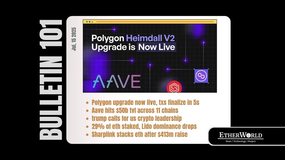 EtherWorld Bulletin #101