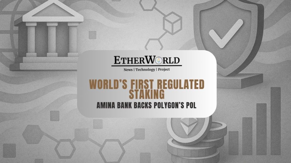 AMINA Bank Launches World’s First Regulated Institutional Staking for Polygon’s POL Token