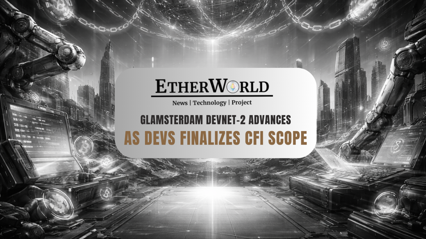 Glamsterdam Devnet-2 Advances as Devs Finalizes CFI Scope