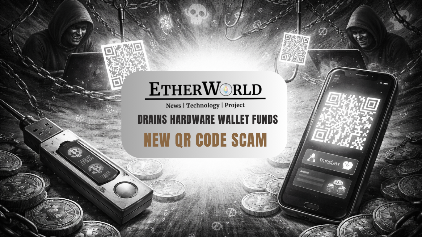New QR Code Scam Drains Hardware Wallet Funds
