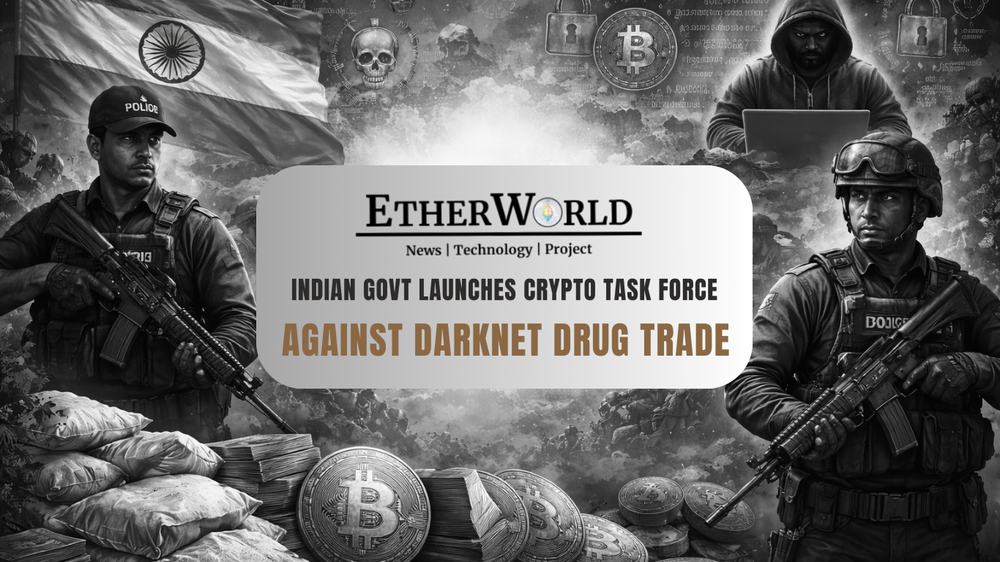 Indian Govt Launches Crypto Task Force Against Darknet Drug Trade