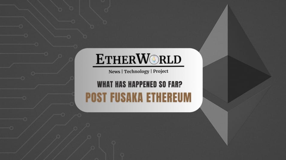 Post-Fusaka Ethereum: What Has Happened So Far?