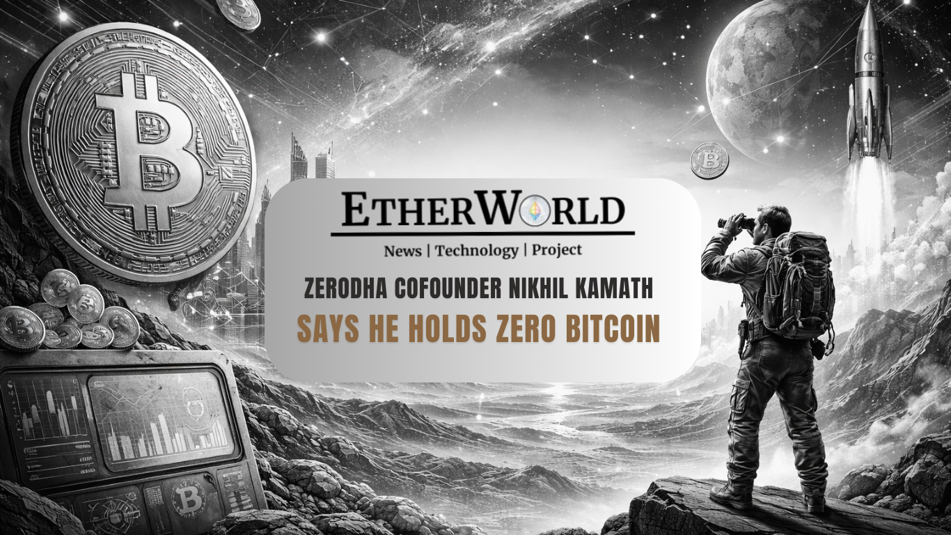 Zerodha Cofounder Nikhil Kamath Says He Holds Zero Bitcoin & Plans to Explore BTC in 2026