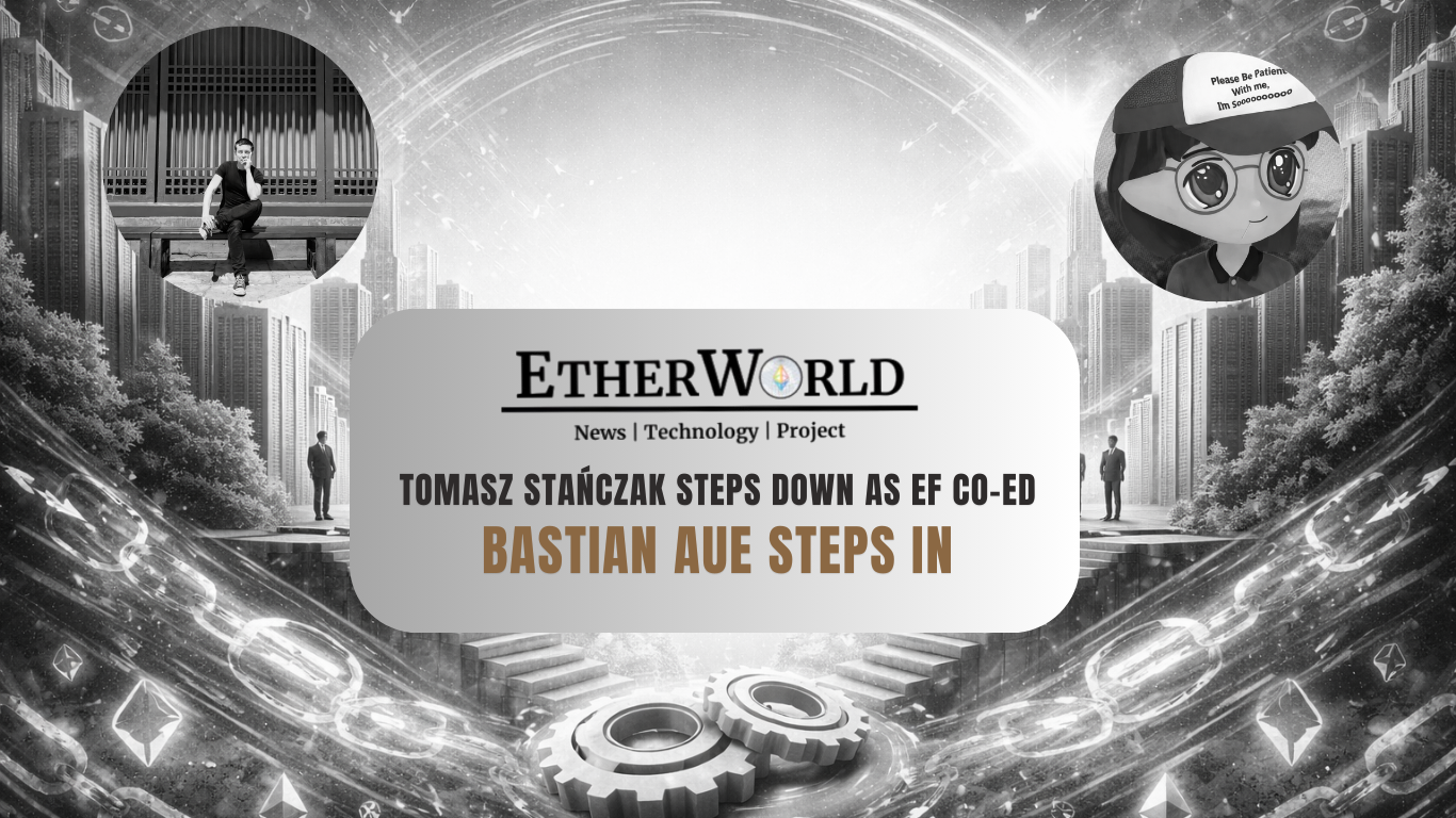 Tomasz Stańczak Steps Down as EF Co-ED, Bastian Aue Steps In