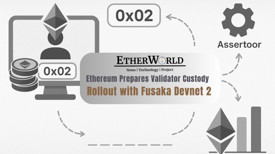 Ethereum Prepares Validator Custody Rollout with Fusaka Devnet 2