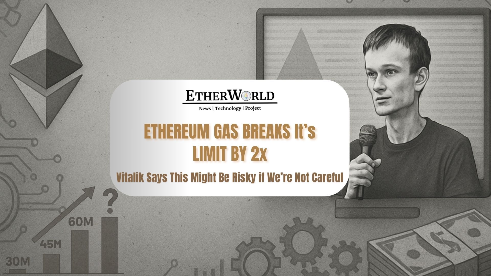 Vitalik Buterin Reframes Ethereum Scaling Strategy After 60M Gas Breakthrough