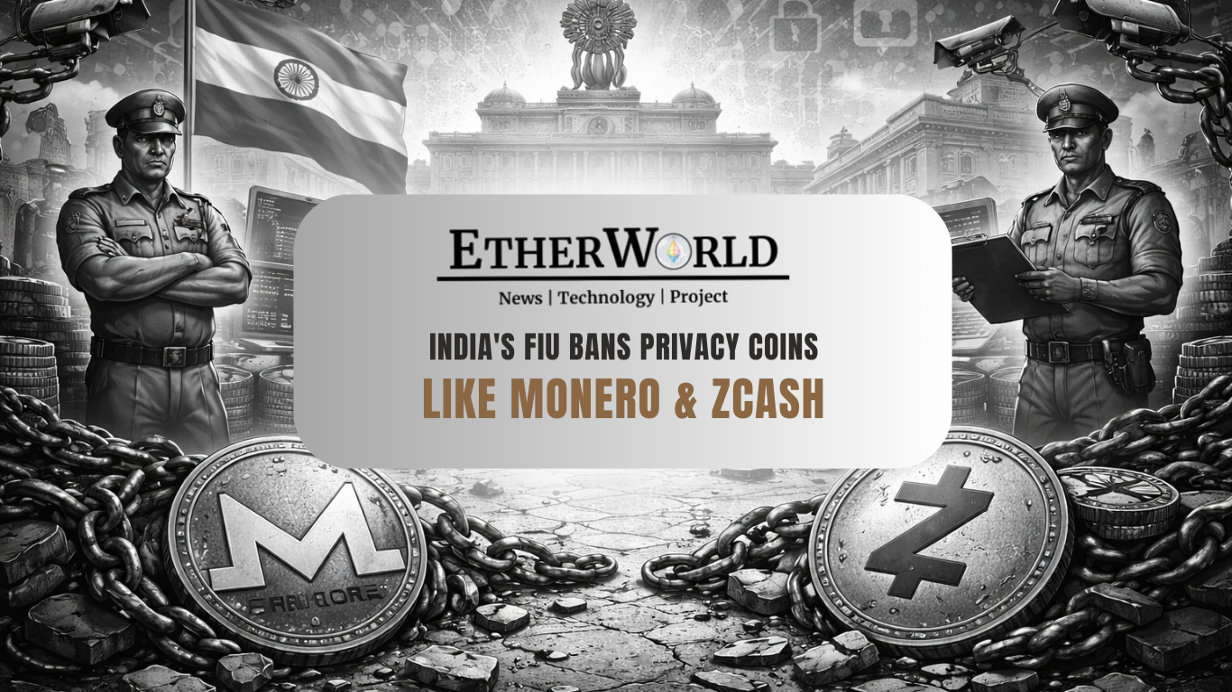 India's FIU Bans Privacy Coins Like Monero & Zcash