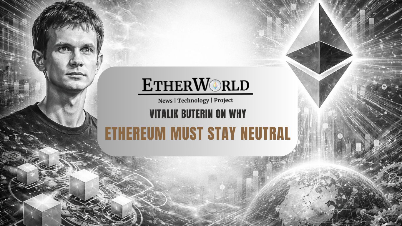 Vitalik Buterin on Why Ethereum Must Stay Neutral