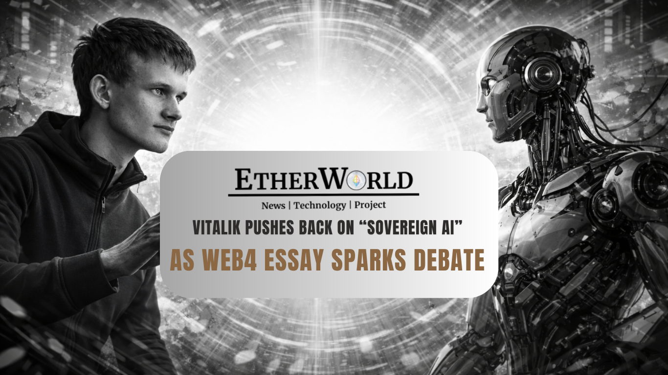 Vitalik Pushes Back on “Sovereign AI” as Web4 Essay Sparks Debate